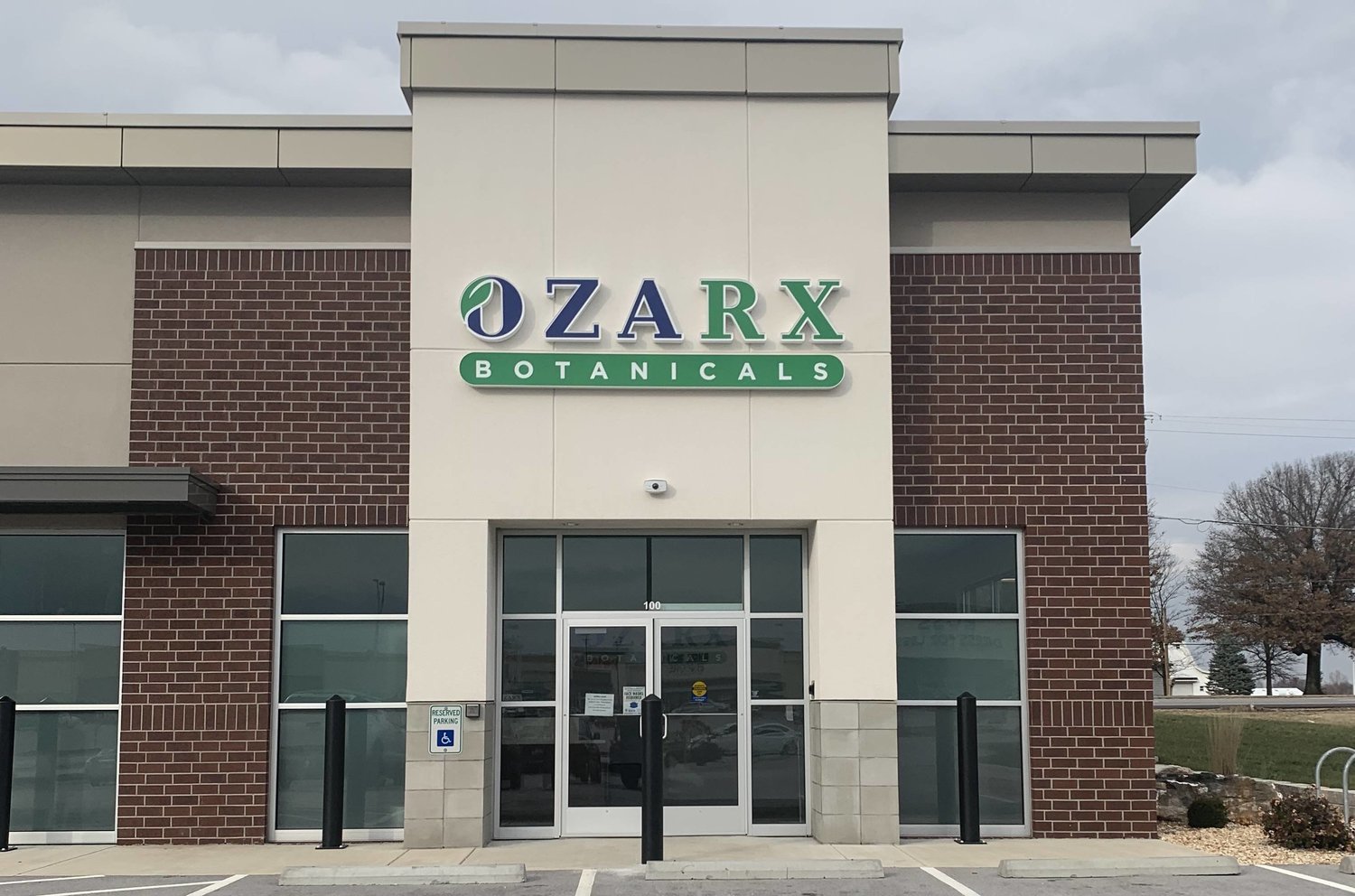 The dispensary opened in early 2021 under the Ozarx Botanicals name.